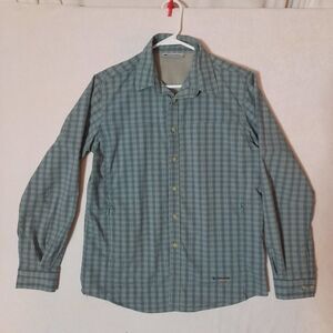 VTG Men Columbia GRT Heritage Trekking Shirt S/XS CK1YL7504 Articulated Gorpcore
